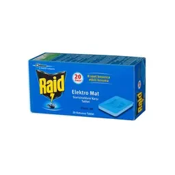 Raid Elektro Mat Tablet 20 Gece