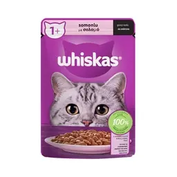 Whiskas Somonlu Yaş Kedi Maması 85 G