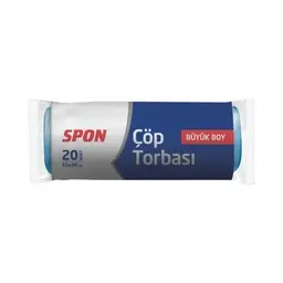 Spon Büyük Boy Çöp Torbası 20'li