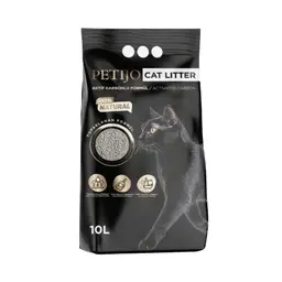 Petijo Aktif Karbonlu Kokusuz Kedi Kumu 10 L