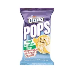 Eti Gong Pops Parmesanlı Mısır ve Pirinç Patlağı 80 G
