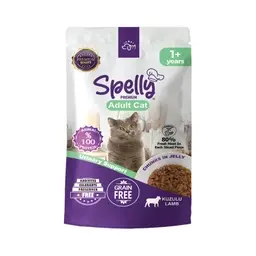 Spelly Kuzulu Yetişkin Kedi Tam Yaş Mama 85 G