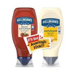 Hellmans Ketçap & Mayonez Seti 460&385 G