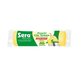 Sera Orta Boy Büzgülü Çöp Torbası 15'li