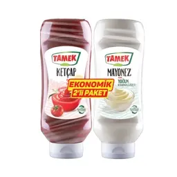Tamek Ketçap 600 G + Mayonez 540 G