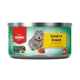 Kiwi Yammies Tavuk ve Ördekli Yaş Kedi Maması 85 G
