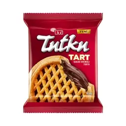 Eti Tutku Çikolata Dolgulu Tart Bisküvi 45 G