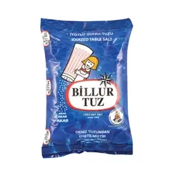 Billur İyotlu Sofra Tuzu 3 Kg