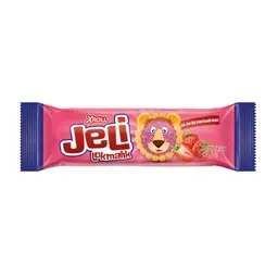 Xroll Jeli Çilek Aromalı Jöleli Bisküvi 114 G