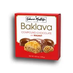 Şekerci Mustafa Cevizli Kakao Kaplamalı Baklava 120 G