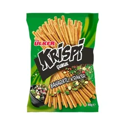 Ülker Krispi Baharatlı Çubuk Kraker 80 G