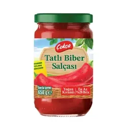 Çokça Tatlı Biber Salçası 650 G