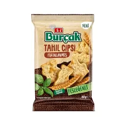 Eti Burçak Fesleğen Aromalı Tahıl Cipsi 40 G