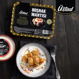 Üstad Dana Kıymalı Boşnak Mantısı Dondurulmuş 600 G