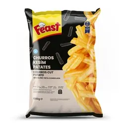 Feast Churros Patates Dondurulmuş 1000 G