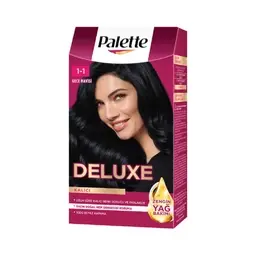 Palette Deluxe Gece Mavisi Saç Boyası 1-1