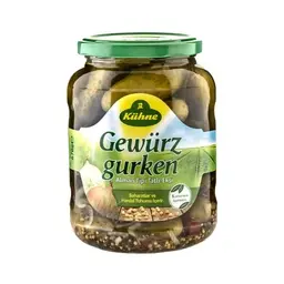 Kühne Alman Tipi Salatalık Turşusu 670 G