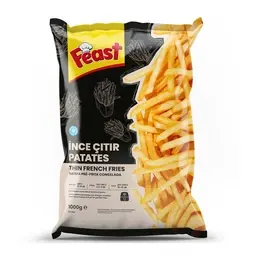 Feast İnce Çıtır Patates Dondurulmuş 1 Kg