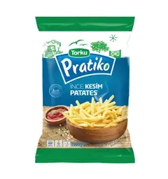 Torku Pratiko İnce Kesim Patates Dondurulmuş 1 KG