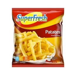 Superfresh Parmak Patates Dondurulmuş 1 Kg