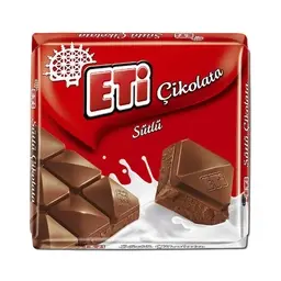 Eti Sütlü Kare Çikolata 65 G