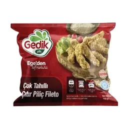 Gedik Çok Tahıllı Çıtır Piliç Fileto Dondurulmuş 700 G