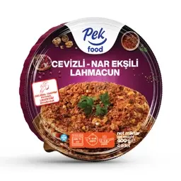Pekfood Cevizli Nar Ekşili Lahmacun Dondurulmuş 4x100 G