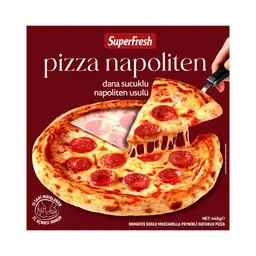 Superfresh Napoliten Pizza Dondurulmuş 445 G