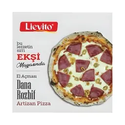 Lievito Artisan Pizza Dana Rozbif Dondurulmuş 475 G