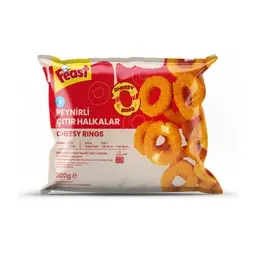 Feast Peynir Kaplamalı Halka Dondurulmuş 300 G