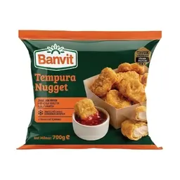 Banvit Piliç Nugget Tempura Dondurulmuş 700 G