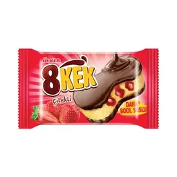 Ülker 8 Kek Çikolatalı Ve Çilekli Kek 55 G