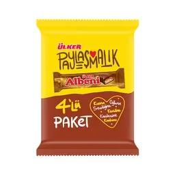 Ülker Albeni Karamelli Bar Çikolata 4x40 G