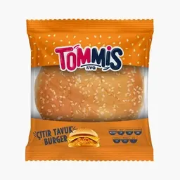 Tommis Riva Çıtır Tavuk Burger 180 G