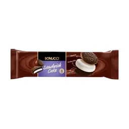 Bonuccı Çikolata Kaplamalı Marshmallowlu Kakaolu Kek 8x23 G
