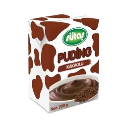 Sütaş Hazır Tatlı Kakaolu Puding 200 G