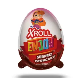Xroll Enjoy Kızlar İçin Sürpriz Yumurta Çikolata 20 G