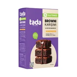 Tada Glutensiz Çikolatalı Browni Karışımı 225 G