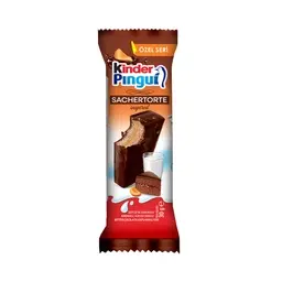 Kinder Pingui Sachertorte Sütlü ve Kakaolu Kremalı Kayısı Soslu Bitter Çikolata Kaplamalı Kek 30 G