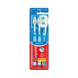 Colgate Extra Clean Diş Fırçası 2+1