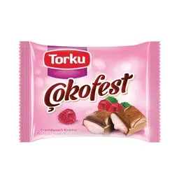 Torku Çokofest Frambuazlı Çikolata 55 G