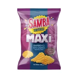 Samba Tırtıklı Barbekü Patates Cipsi 200 G