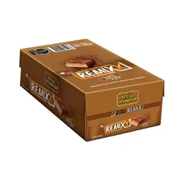 Eti Remixx Karamelli Bisküvili Çikolata Bar 480 G