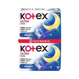 Kotex Ultra Gece Hijyenik Ped 10'lu