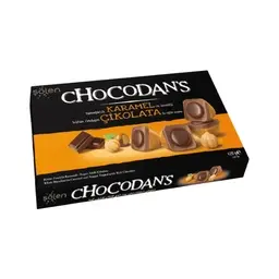 Chocodan's Karamelli Fındıklı Çikolata 125 G