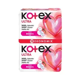Kotex Ultra Uzun Hijyenik Ped 12'li