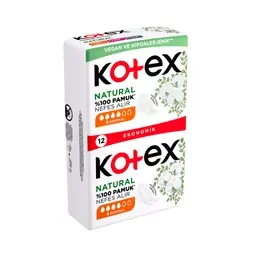 Kotex Natural Normal Hijyenik Ped 12'li