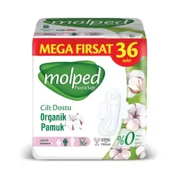 Molped Pure & Soft Uzun Hijyenik Ped 36'lı