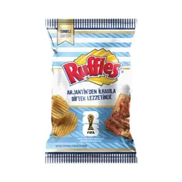 Ruffles Biftek Aromalı Patates Cipsi 115 G