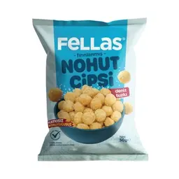 Fellas Fırınlanmış Deniz Tuzlu Nohut Cips 50 G
